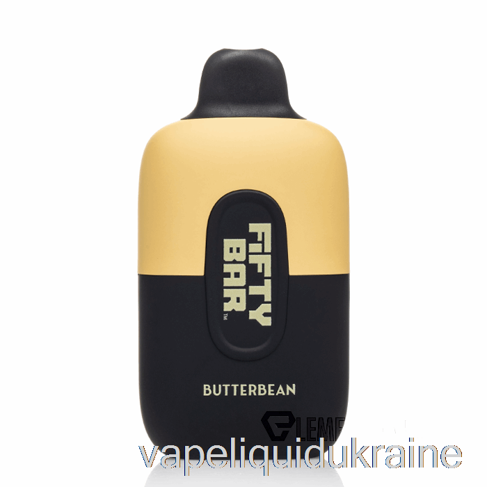 Vape Liquid Ukraine Fifty Bar 6500 Disposable Butterbean